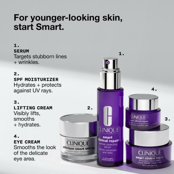 CLINIQUE SMART CLINICAL REPAIR LIFTING FACE + NECK CREAM. - Picture 7 of 12